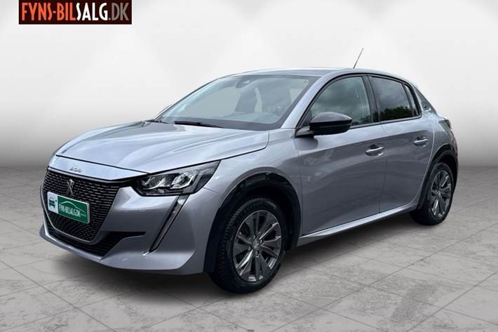 Sort Peugeot e-208 fra 2022