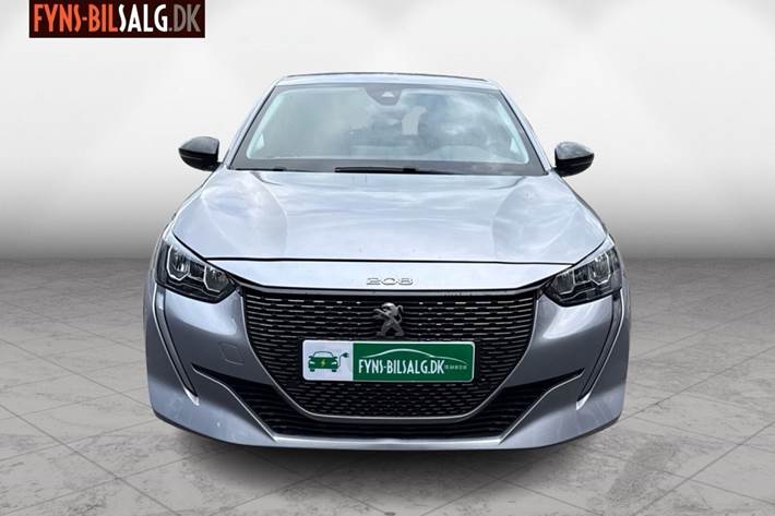 Sort Peugeot e-208 fra 2022