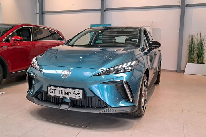 Grøn MG MG4 Electric fra 2026 set udefra