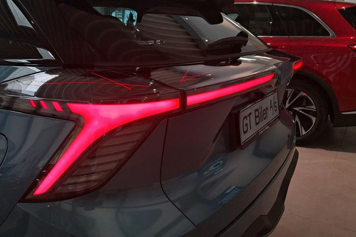 Grøn MG MG4 Electric fra 2026 set udefra