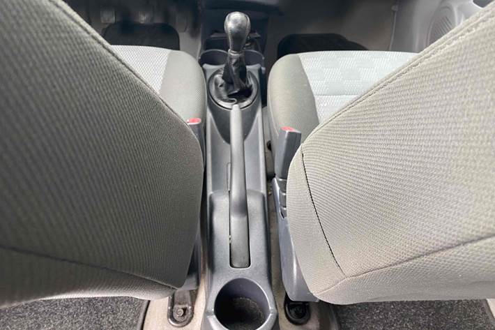 Rød Kia Picanto fra 2006