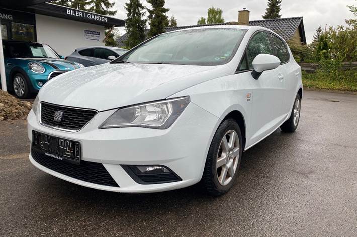 Hvid Seat Ibiza fra 2014