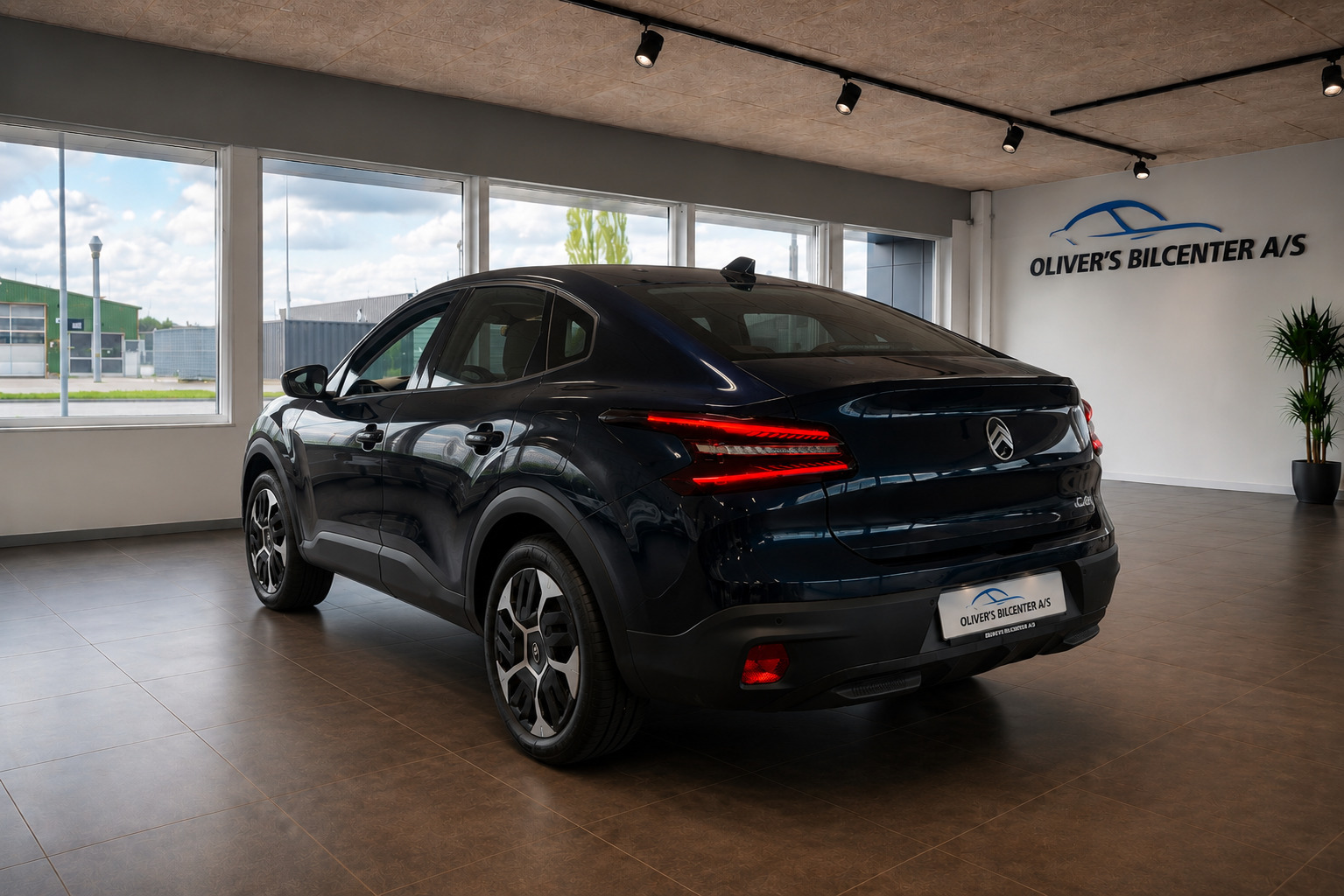 Blå Citroën ë-C4 X fra 2025