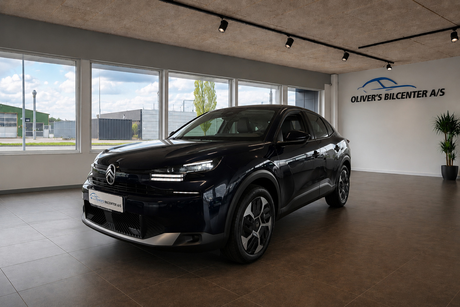 Blå Citroën ë-C4 X fra 2025