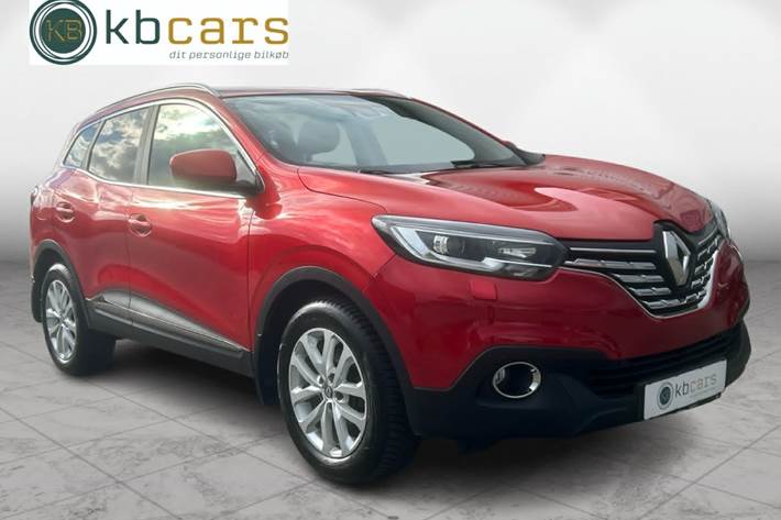 Rød Renault Kadjar fra 2016