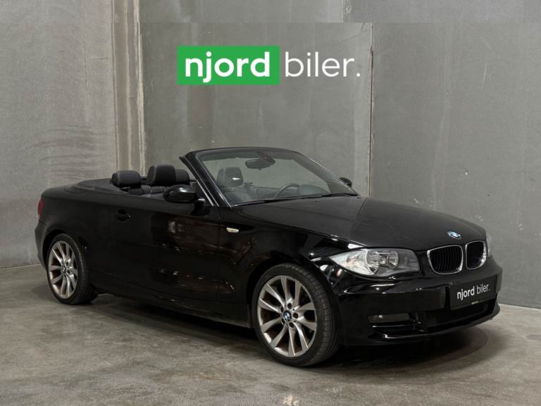 BMW 120d 2,0 Cabriolet aut.