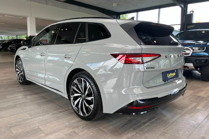 Grå Skoda Enyaq fra 2026