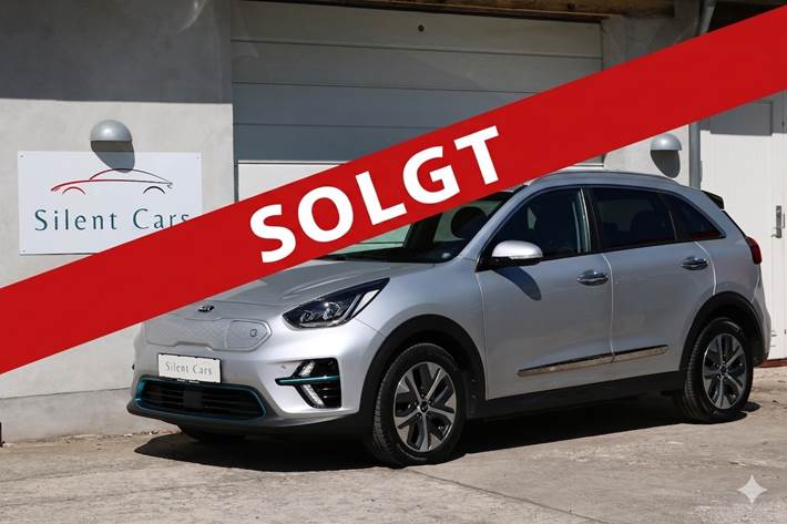 Sølv Kia e-Niro fra 2019 set udefra