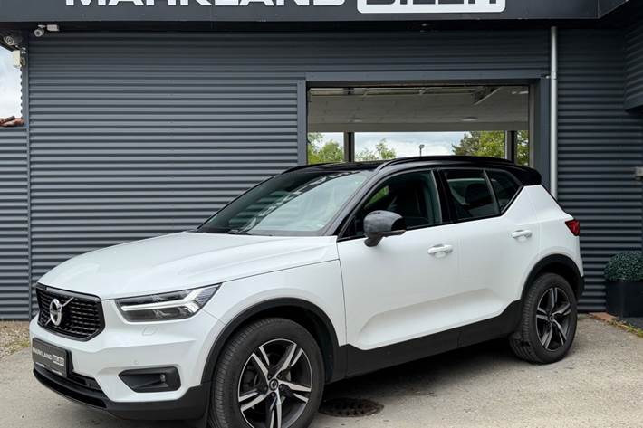 Hvid Volvo XC40 fra 2019