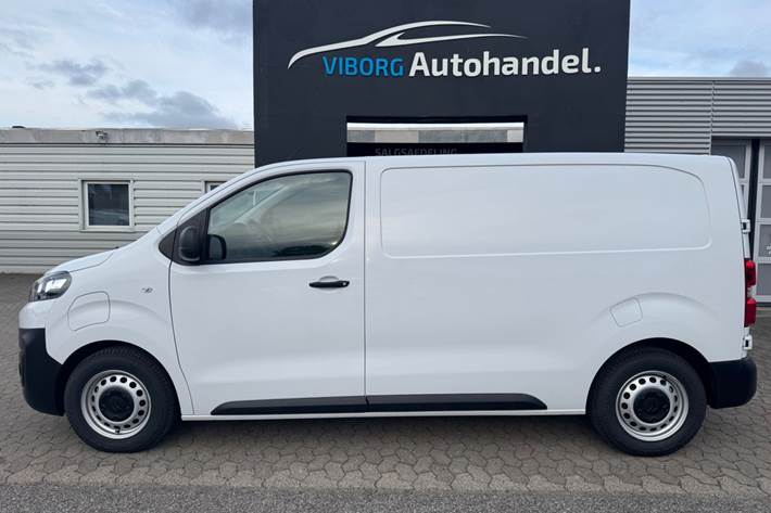 Hvid Citroën e-Jumpy fra 2025