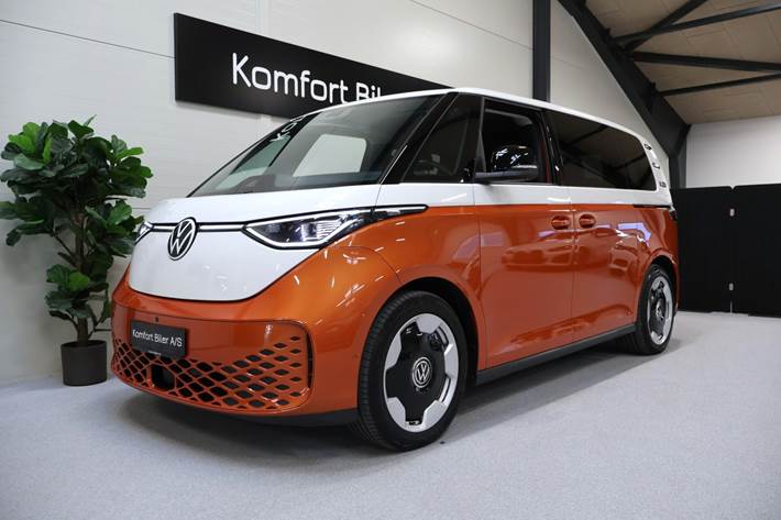 Orange VW ID.Buzz fra 2024