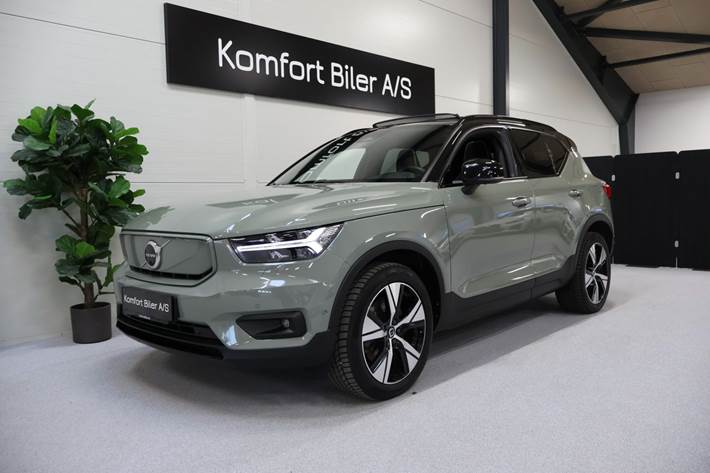 Grøn Volvo XC40 fra 2022