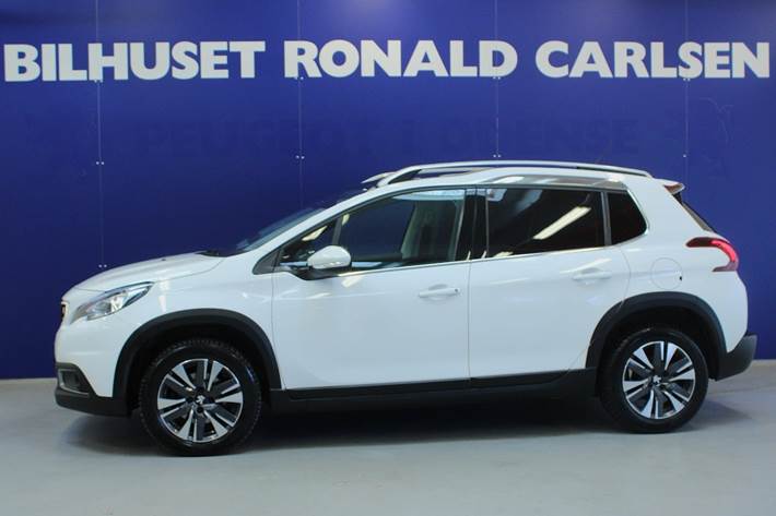 Hvid Peugeot 2008 fra 2019