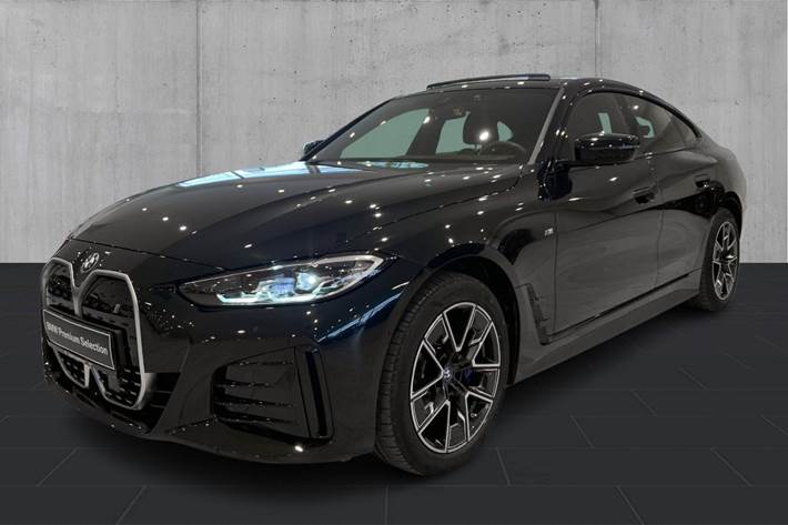 Grøn BMW i4 fra 2024