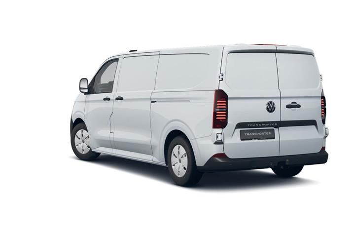 Hvid VW Transporter fra 2025