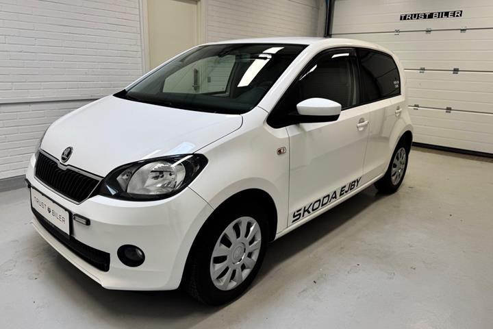 Hvid Skoda Citigo fra 2016