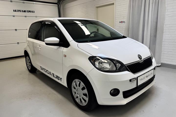 Hvid Skoda Citigo fra 2016