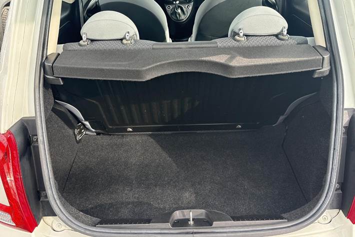 Hvid Fiat 500 fra 2018