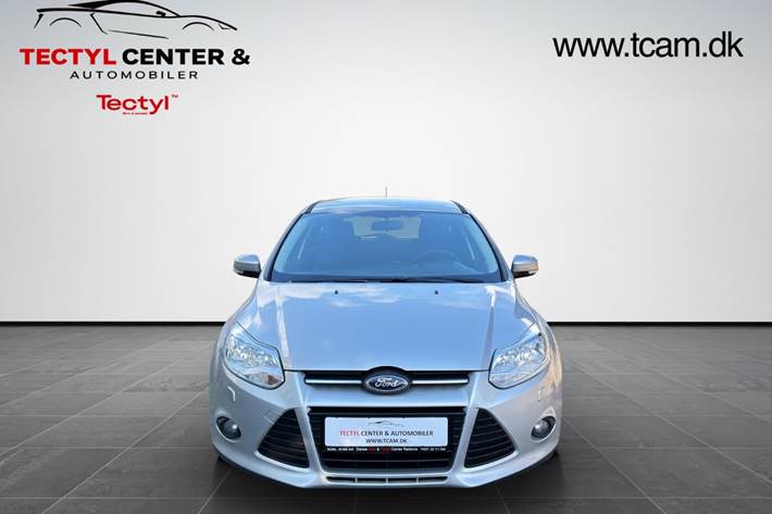 Sølv Ford Focus fra 2012
