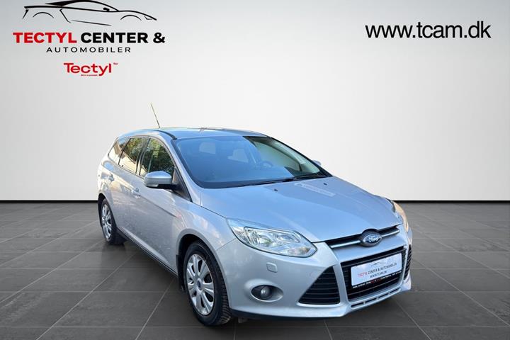 Sølv Ford Focus fra 2012