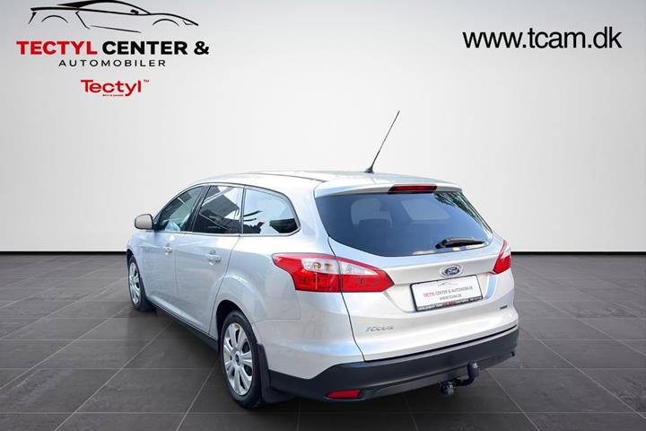 Sølv Ford Focus fra 2012