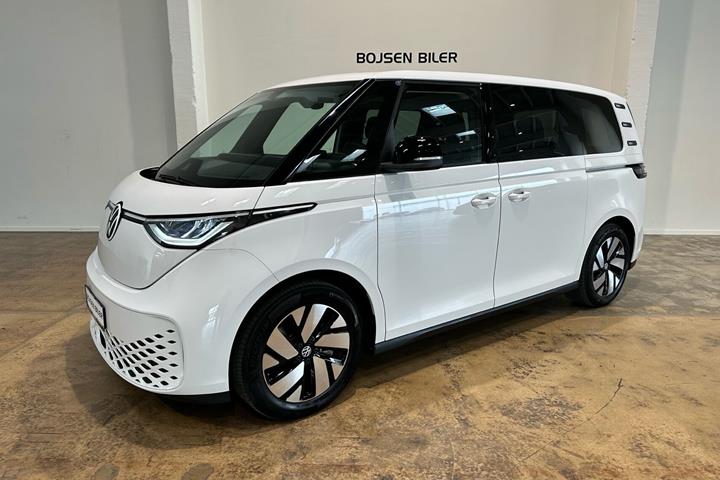 Hvid VW ID.Buzz fra 2023 set udefra