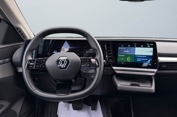 Hvid Renault Megane E-Tech fra 2022