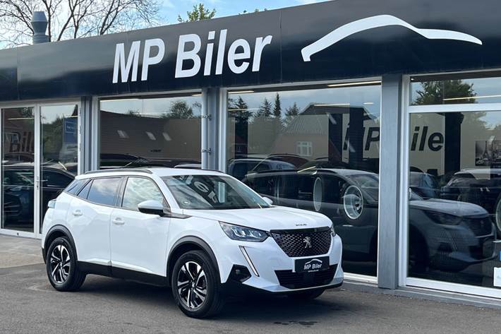 Hvid Peugeot 2008 fra 2021
