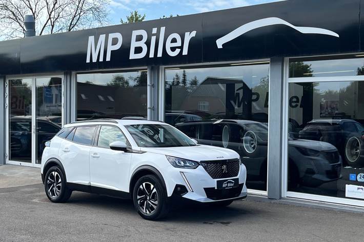 Hvid Peugeot 2008 fra 2021