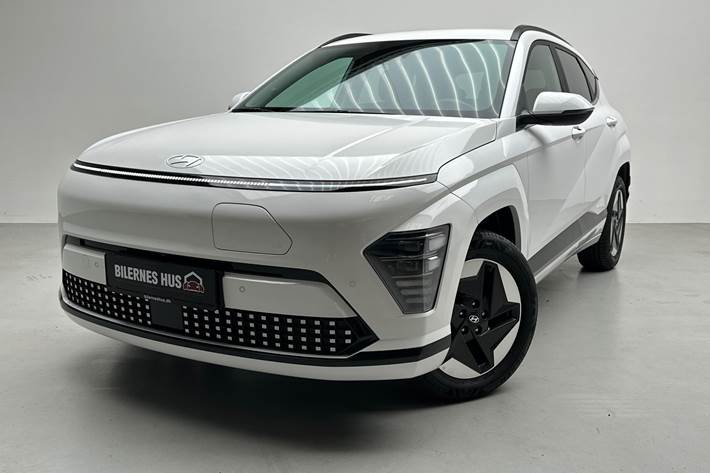 Hvid Hyundai Kona fra 2025
