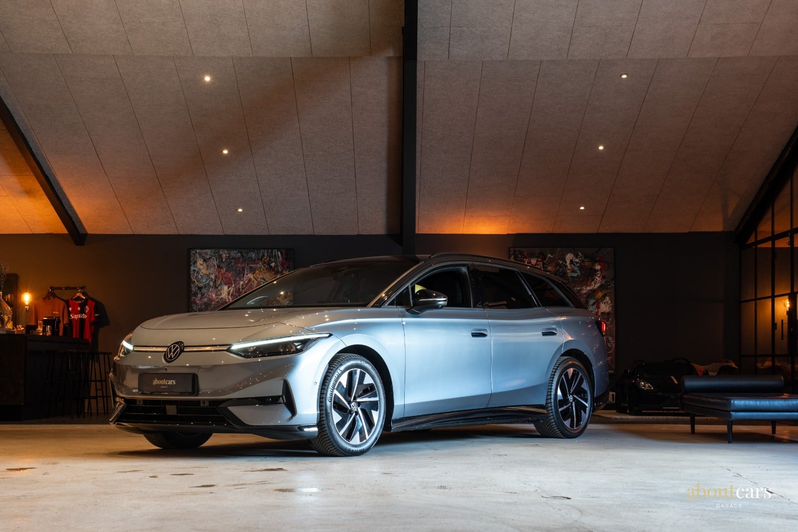 Blå VW ID.7 fra 2025