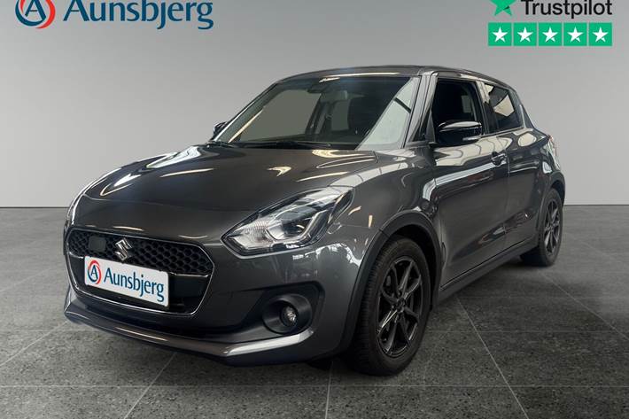 Grå Suzuki Swift fra 2020 set udefra