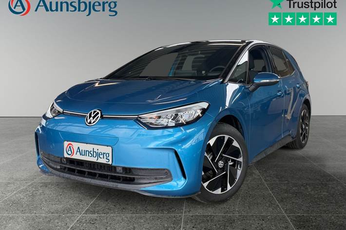 Blå VW ID.3 fra 2023