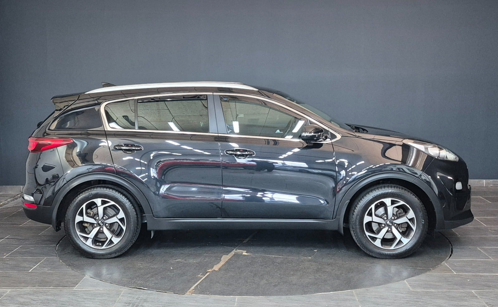 Sort Kia Sportage fra 2019