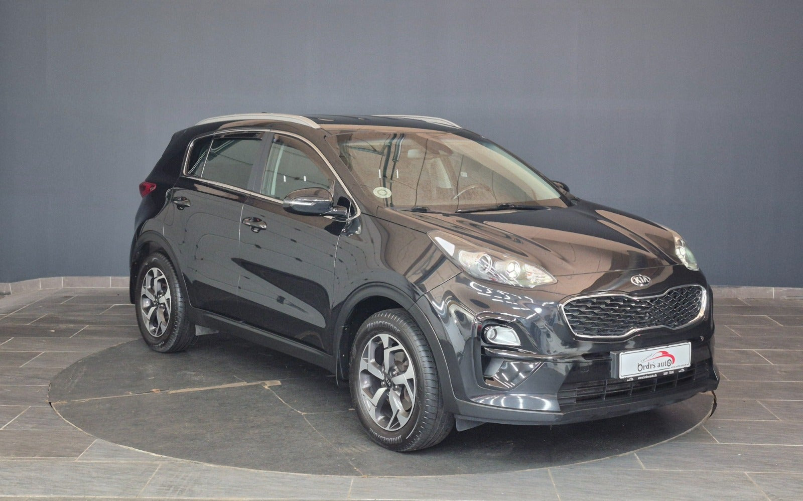 Sort Kia Sportage fra 2019