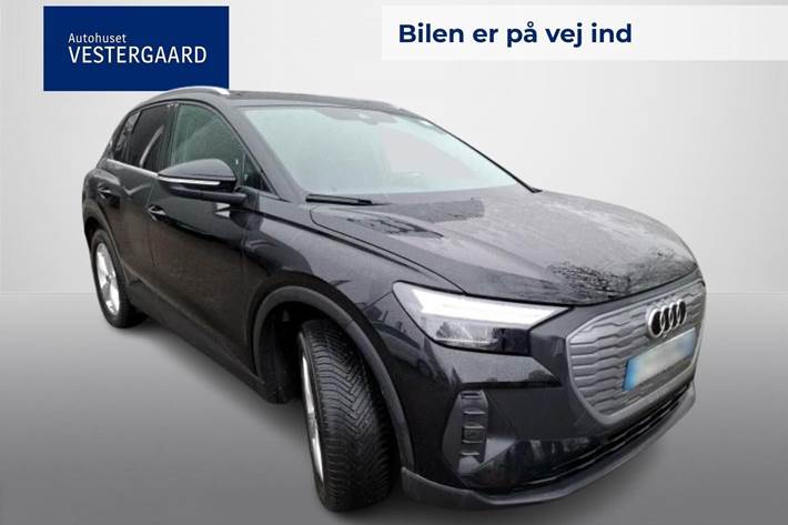 Sort Audi Q4 e-tron fra 2024