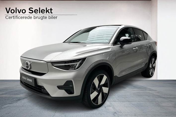 Sølv Volvo C40 fra 2022