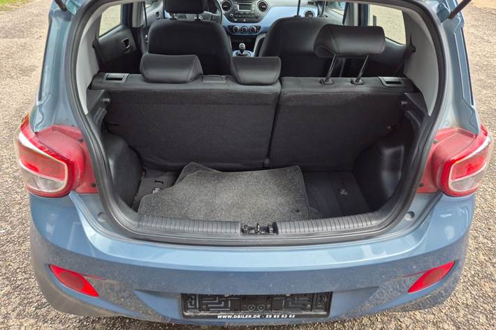 Grøn Hyundai i10 fra 2015