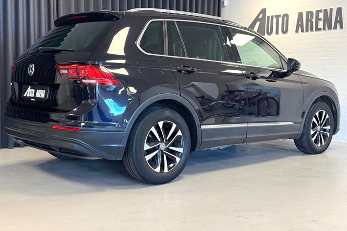 Sort VW Tiguan fra 2019