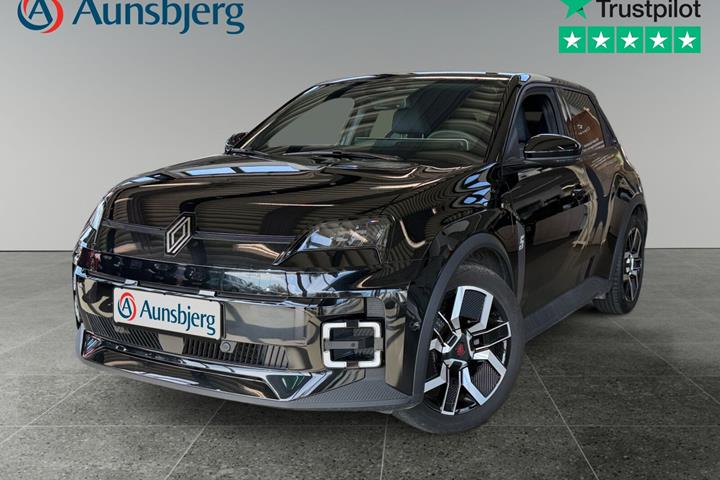 Sort Renault 5 E-Tech fra 2025 set udefra