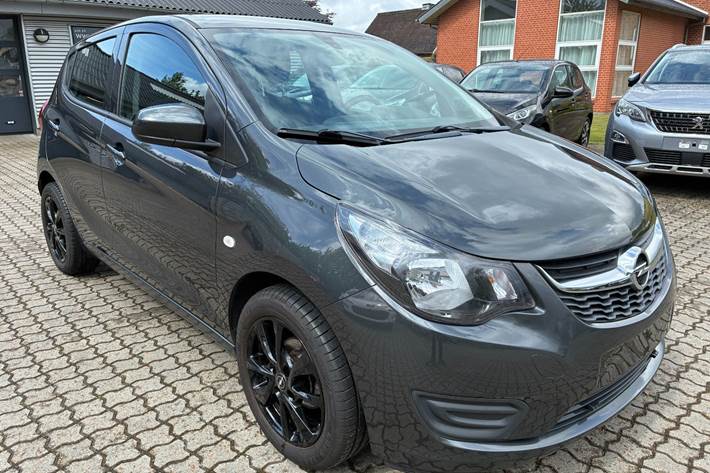 Grå Opel Karl fra 2017