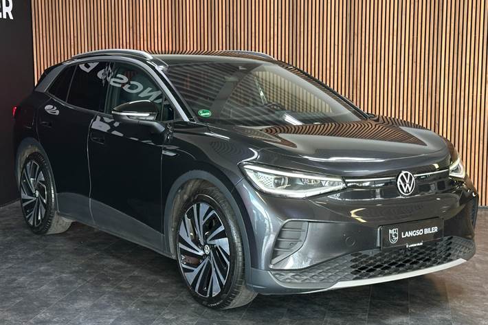Grå VW ID.4 fra 2021