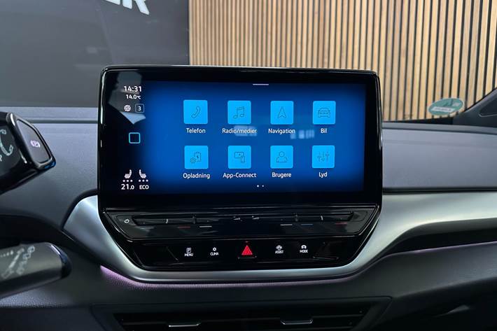 Grå VW ID.4 fra 2021