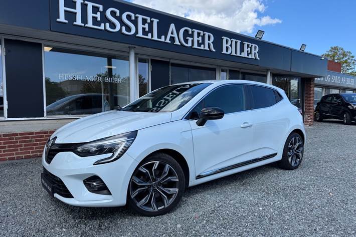 Hvid Renault Clio V fra 2020