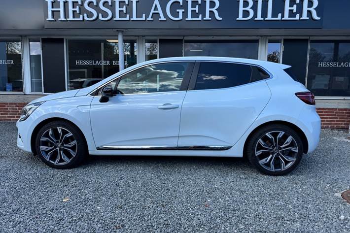 Hvid Renault Clio V fra 2020