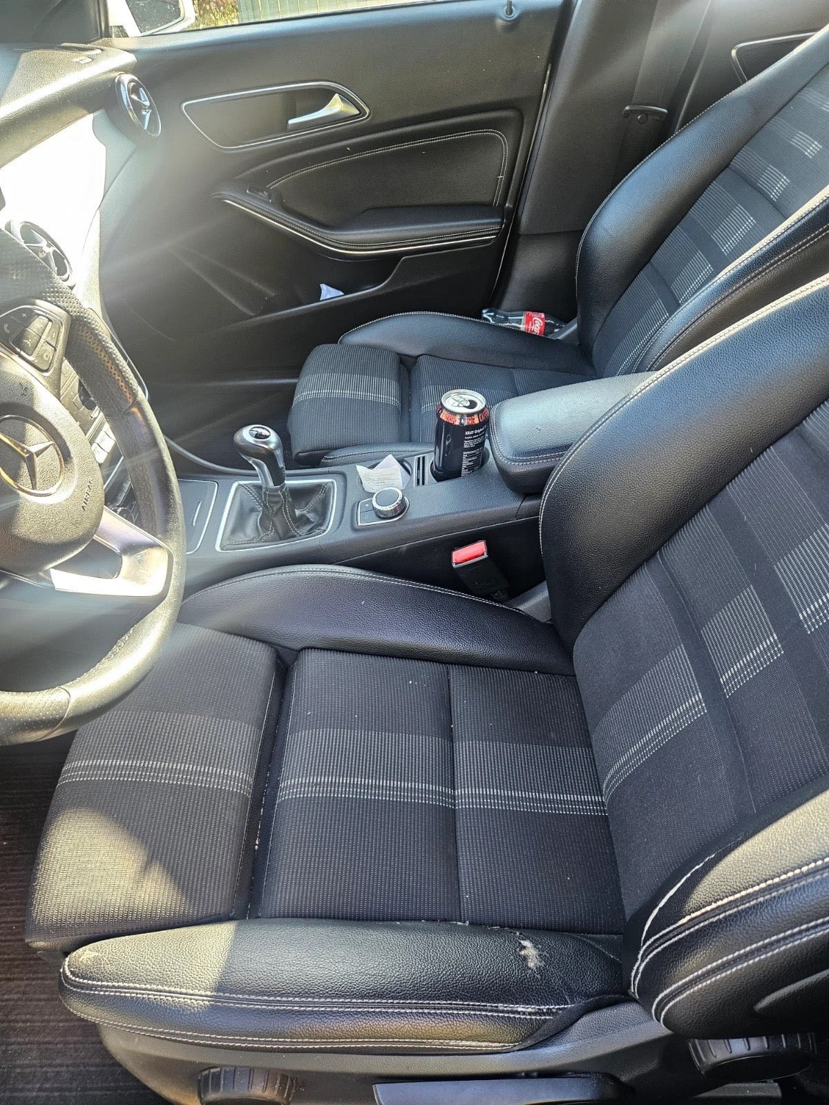 Hvid Mercedes CLA200 fra 2018
