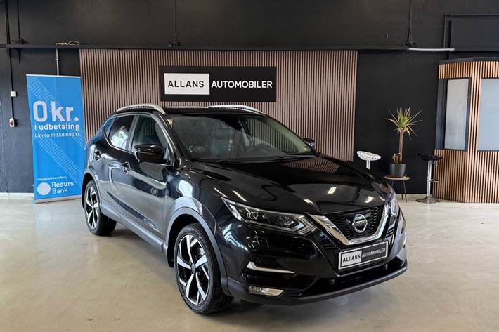Sort Nissan Qashqai fra 2017