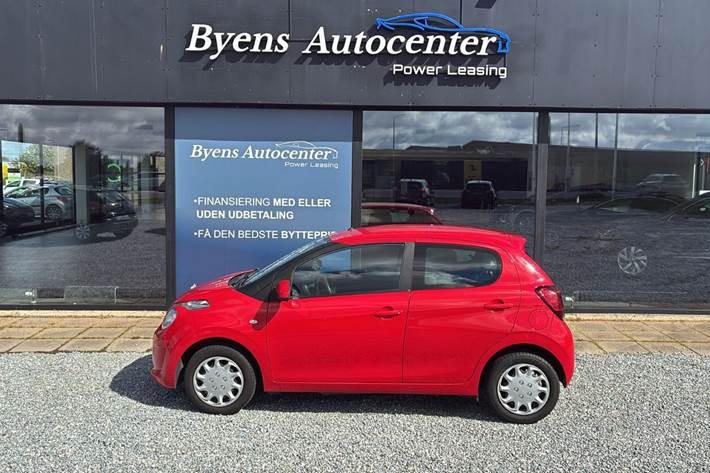 Rød Citroën C1 fra 2019