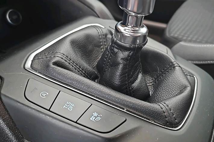 Blå Ford Focus fra 2019