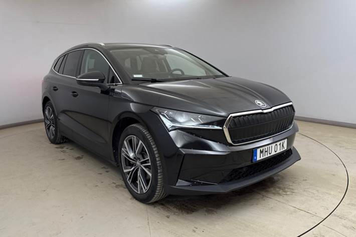 Sort Skoda Enyaq fra 2023